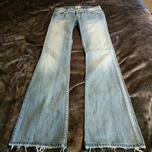 BKE Starlite Stretch flare jeans